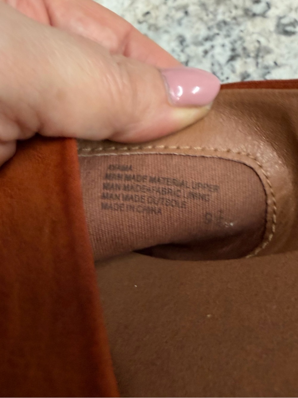 Yellow Box Tan Slide Mule with Platform Sole 9.5 - Picture 4 of 5